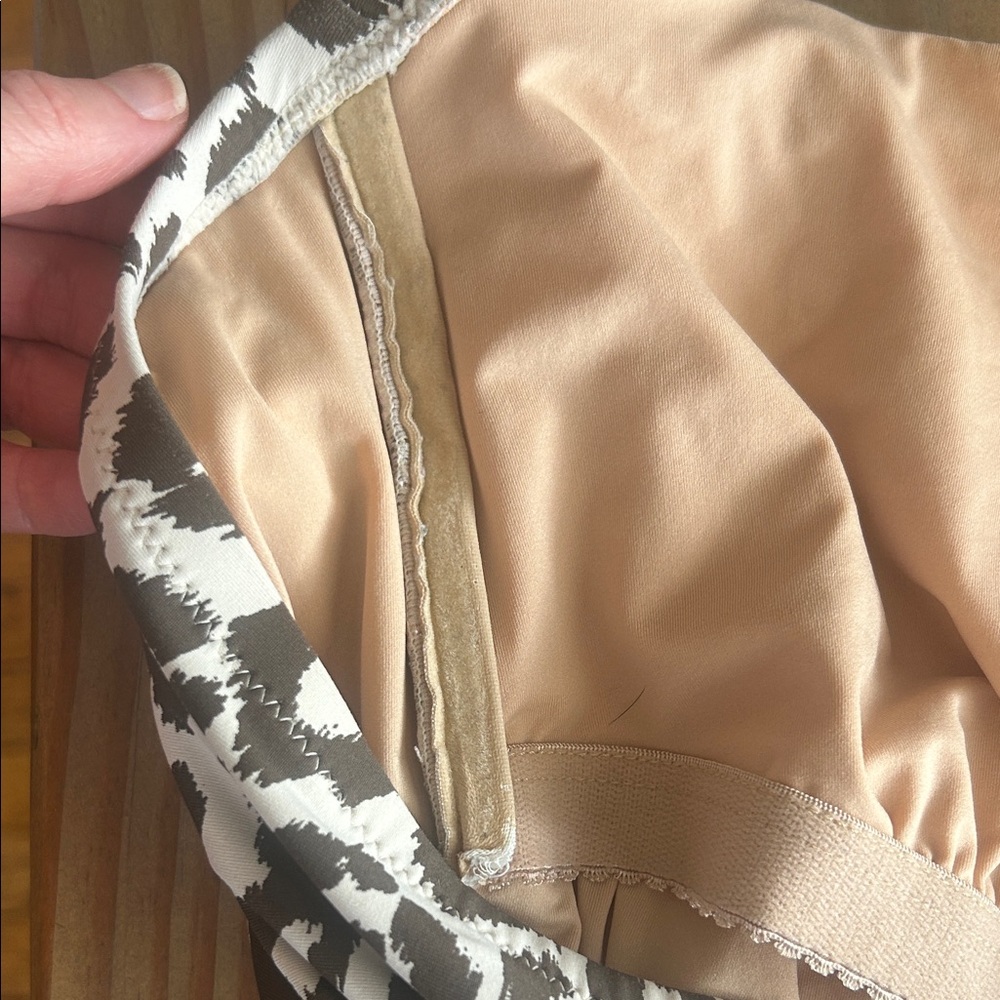 J. Crew Leopard Print Ruched Bandeau One-Piece Swimsuit - Picture 14 of 14